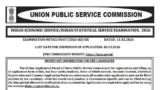 UPSC IES / ISS Recruitment 2026 for 44 Various Posts